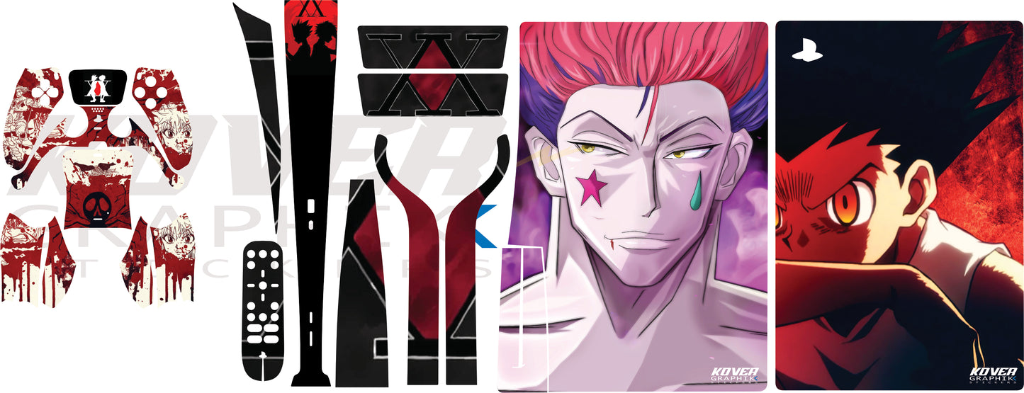 Skin PS5 Hunter x Hunter – Kit déco personnalisé PlayStation 5 | Kover Graphik