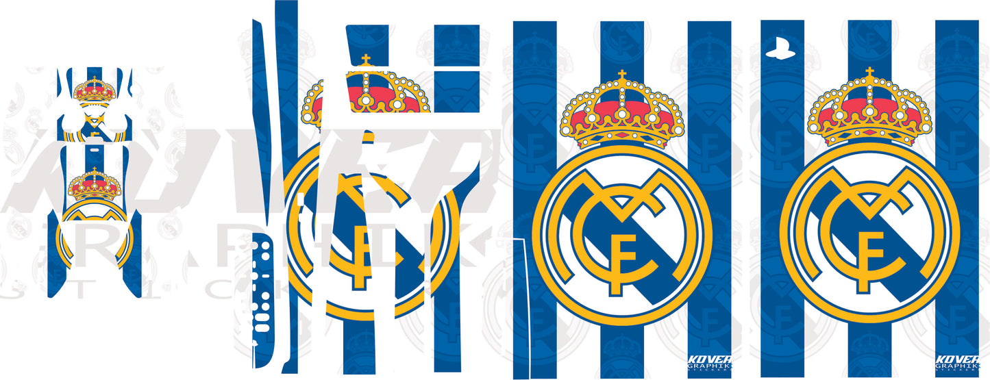 Skin PS5 Real Madrid – Kit déco PlayStation 5 Club Espagnol | Kover Graphik
