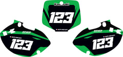 Fond de plaque cross Kawasaki 125 KX 1999 2002 personnalisé-1