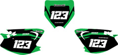 Fond de plaque cross Kawasaki 250 KX 2003 2013 personnalisé-1