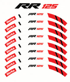 Kit déco jantes Beta – Design RR 125-1