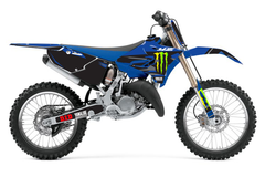 Kit Déco compatible Yamaha YZ 125 & YZ 250 (2015 a 2020) – Design Factory Racing Bleu-2