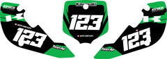 Fond de plaque cross Kawasaki 65 KX 2000 2013 personnalisé-1