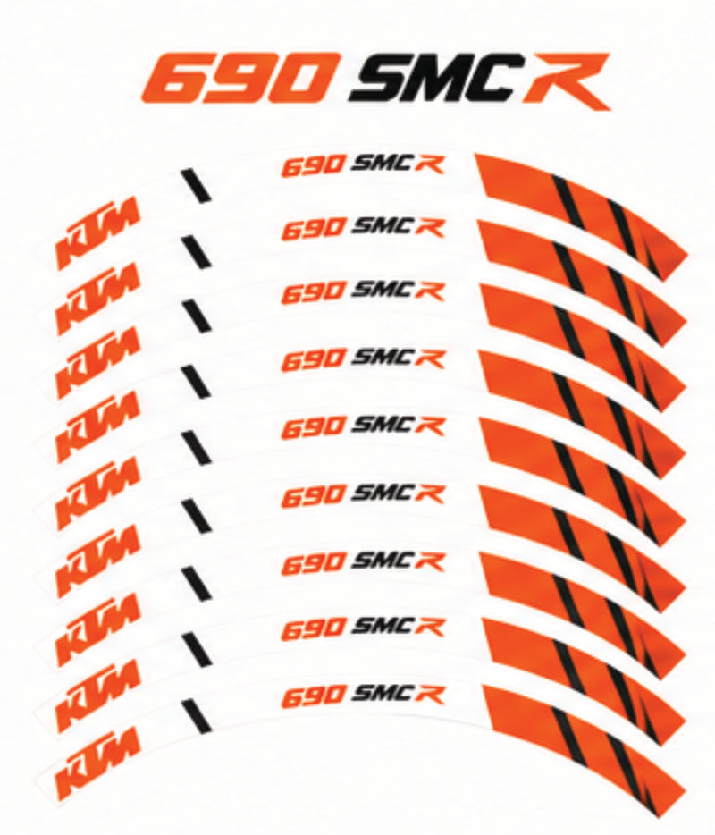 Kit déco jantes KTM – Design 690 SMC R-1