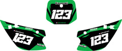 Fond de plaque cross Kawasaki 85 KX 1998 2004 personnalisé-1