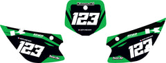 Fond de plaque cross Kawasaki 85 KX 2005 2013 personnalisé-1