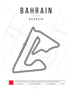 Poster Circuit de Bahrain – Sakhir | Affiche MotoGP Motorsport Bahreïn-2