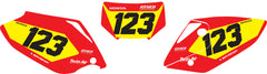 Fond de plaque Enduro Honda CRFX 450 2005 2012 personnalisé-6