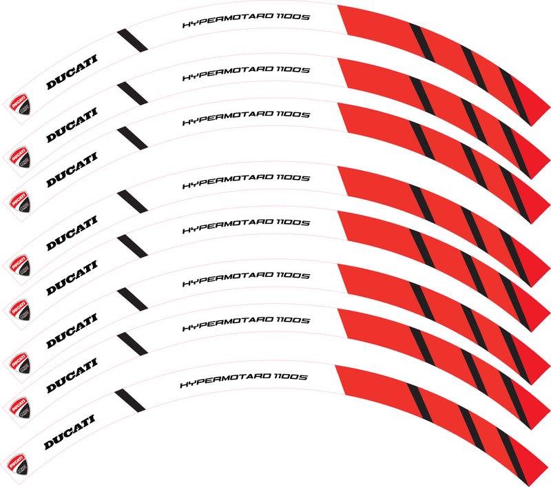Kit déco jantes Ducati – Design Hypermotard 950-1