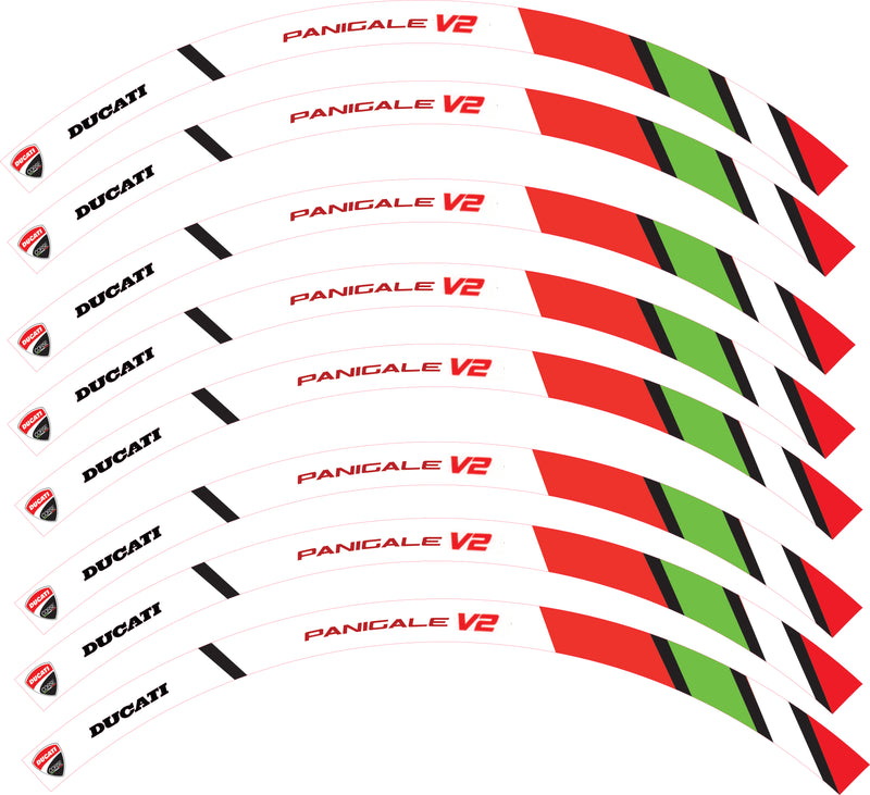 Kit déco jantes Ducati – Design Panigale V2-1