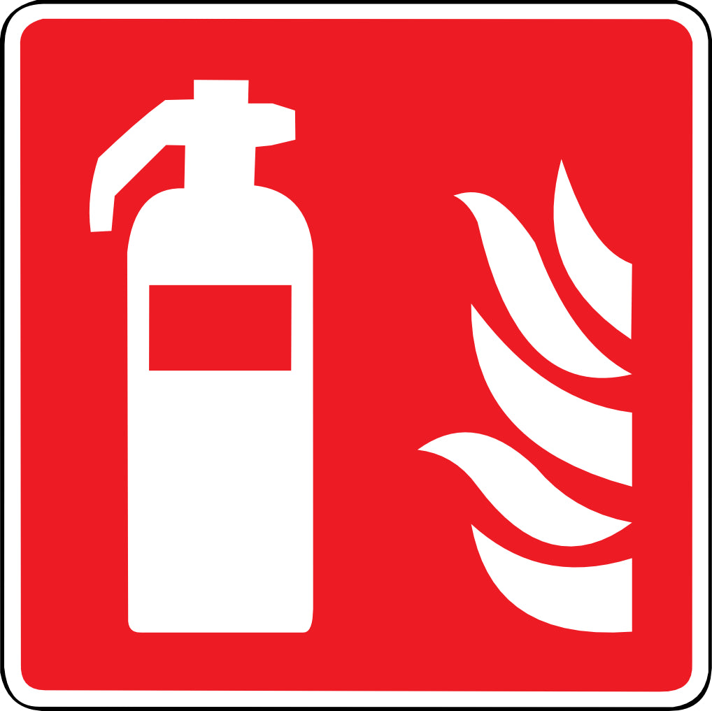 Sticker Signalétique Extincteur – Sécurité Incendie – Vinyle Extérieur | Kover Graphik