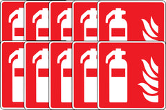 Sticker Signalétique Extincteur – Sécurité Incendie – Vinyle Extérieur | Kover Graphik-4
