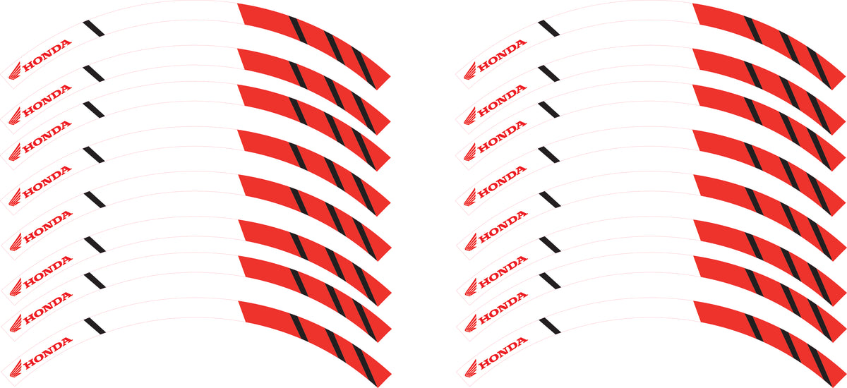 Kit déco jantes Honda – Design CRF 450R