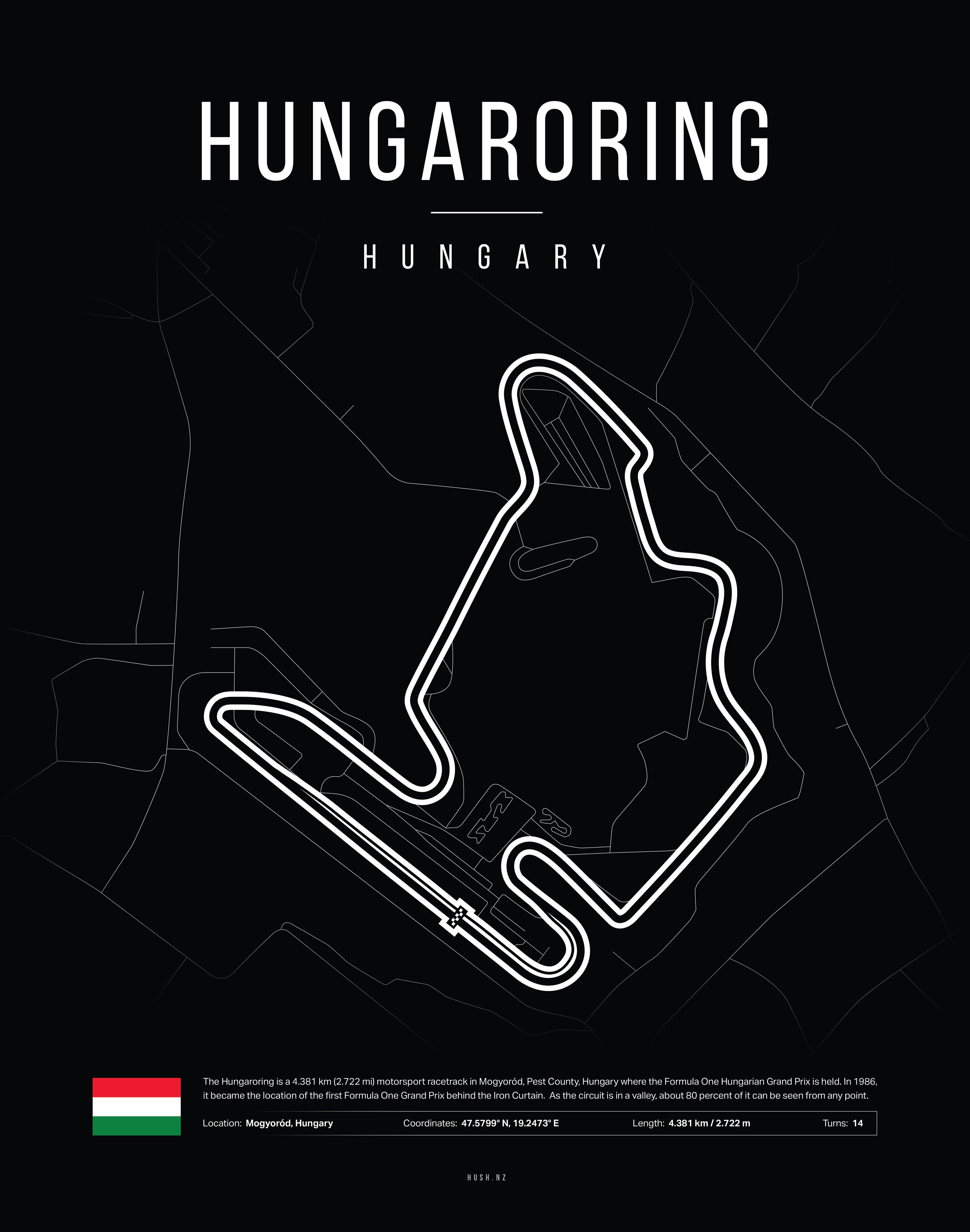 Le Mans Circuit Poster – Frankreich | MotoGP Poster – Kover Graphik Racing Wanddekoration
