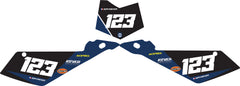 Fond de plaque cross Husqvarna 2008 2009 125 au 450 personnalisé-5