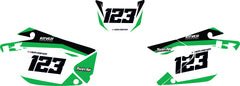 Fond de plaque Enduro Kawasaki KLX 450F 2008 2013 personnalisé-3