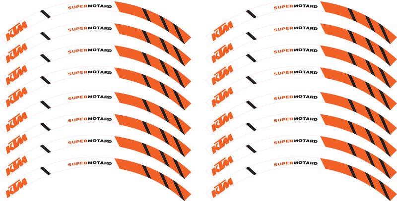 Kit déco jantes KTM – Supermotard-1