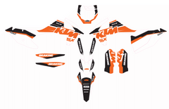 Kit déco KTM SX 250-450 2016-2018 – Design Factory Orange Line-2