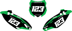 Fond de plaque cross Kawasaki KXF 250 2015 personnalisé-1
