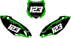 Fond de plaque cross Kawasaki KXF 450 2015 personnalisé-1