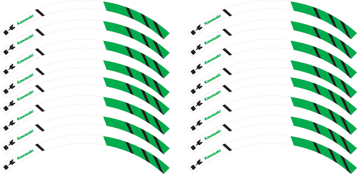 Kit déco jantes Kawasaki – Design Z800-2