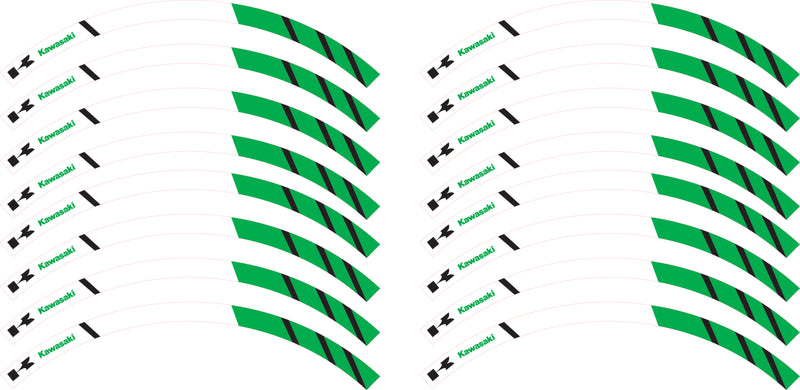 Kit déco jantes Kawasaki – Design Z800-2