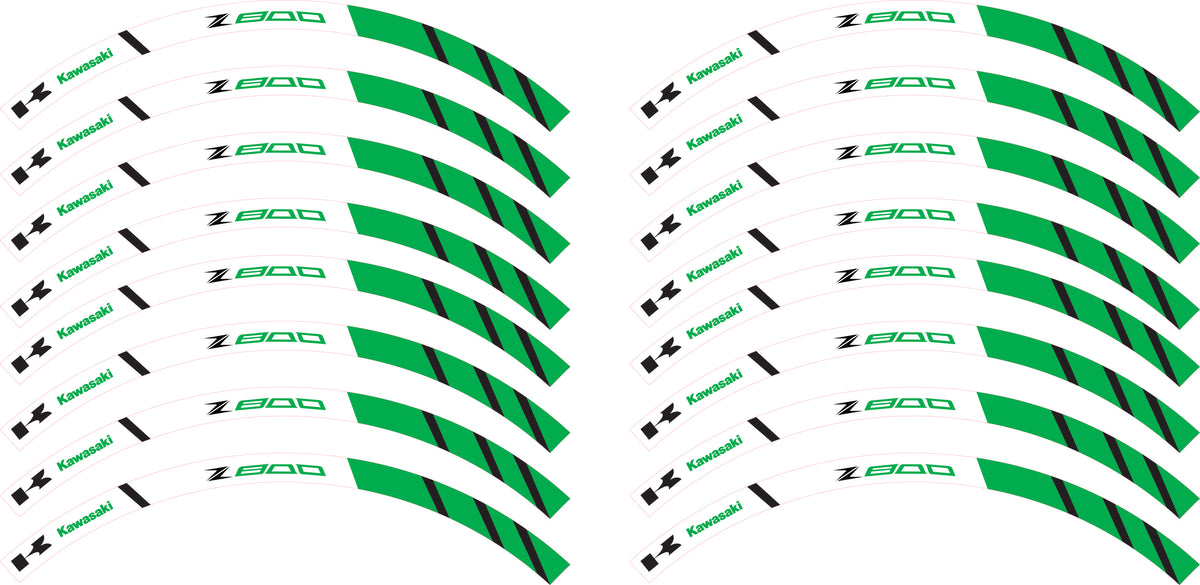 Kit déco jantes Kawasaki – Design Z800
