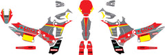 Kit Déco Kove 450 Rally (2022-2026) Grey Edition – Stickers Premium Rally Raid-2