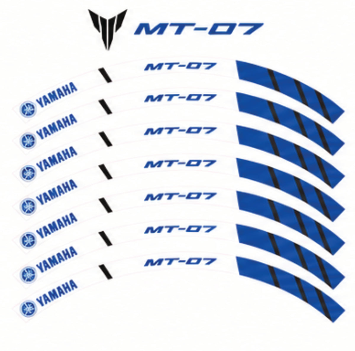 Kit déco jantes Yamaha – Design MT-07-1