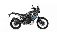 Kit Déco Yamaha Ténéré 700 World Raid (2022 à aujourd’hui) – Design camouflage Blue-1