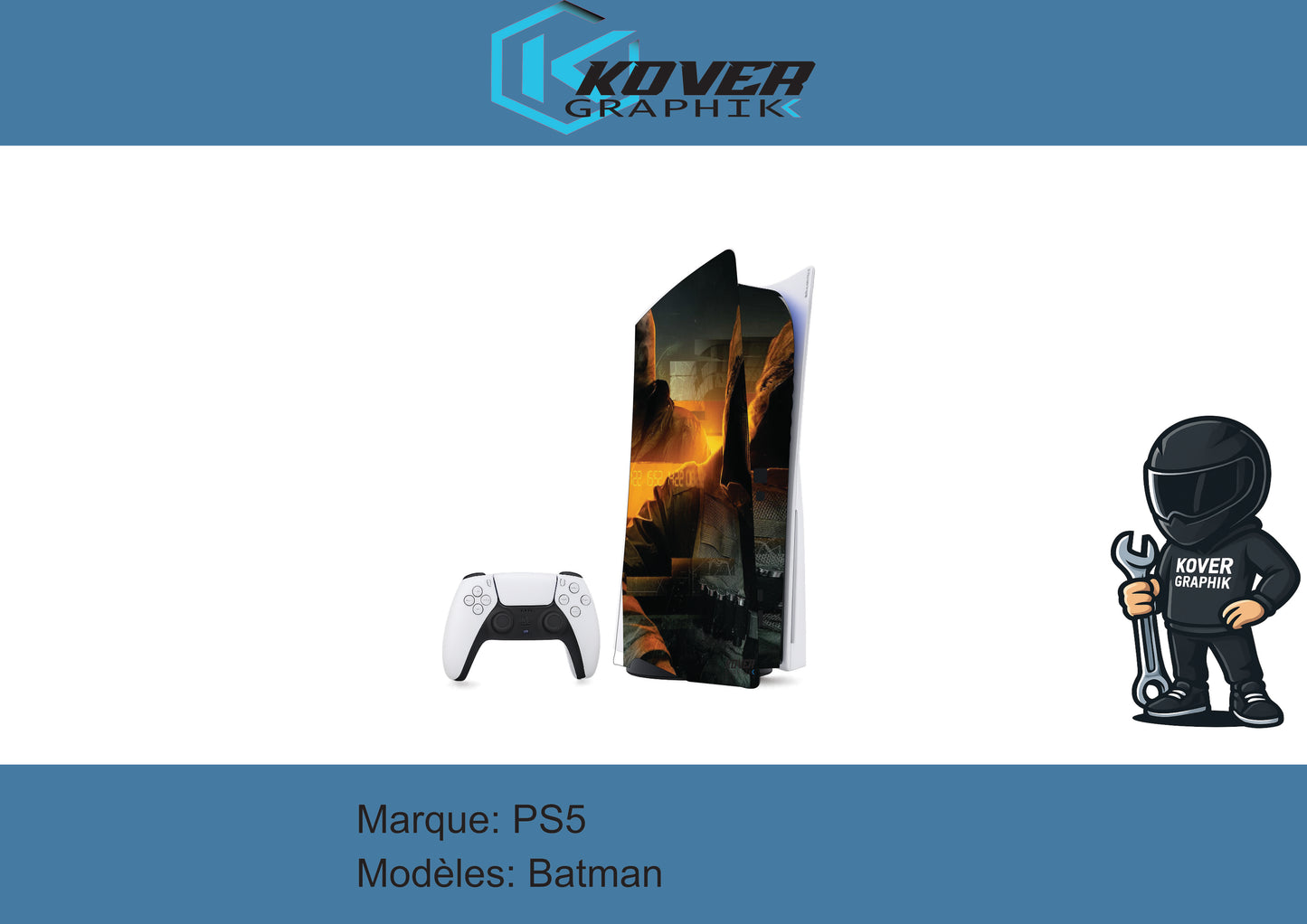 Skin PS5 Call of Duty – Sticker Vinyle Premium Console + Manette