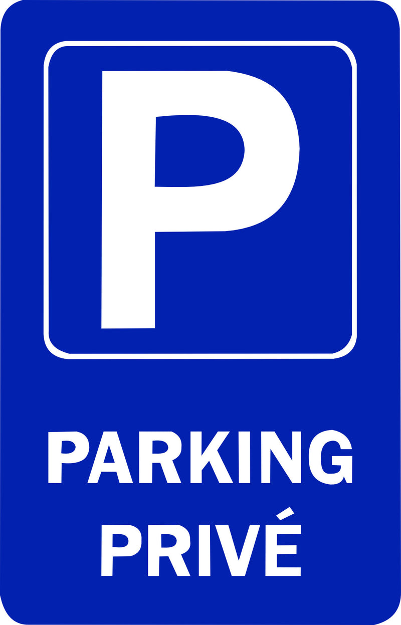 Sticker Parking Privé – Panneau de signalisation – Plusieurs tailles & lots-3