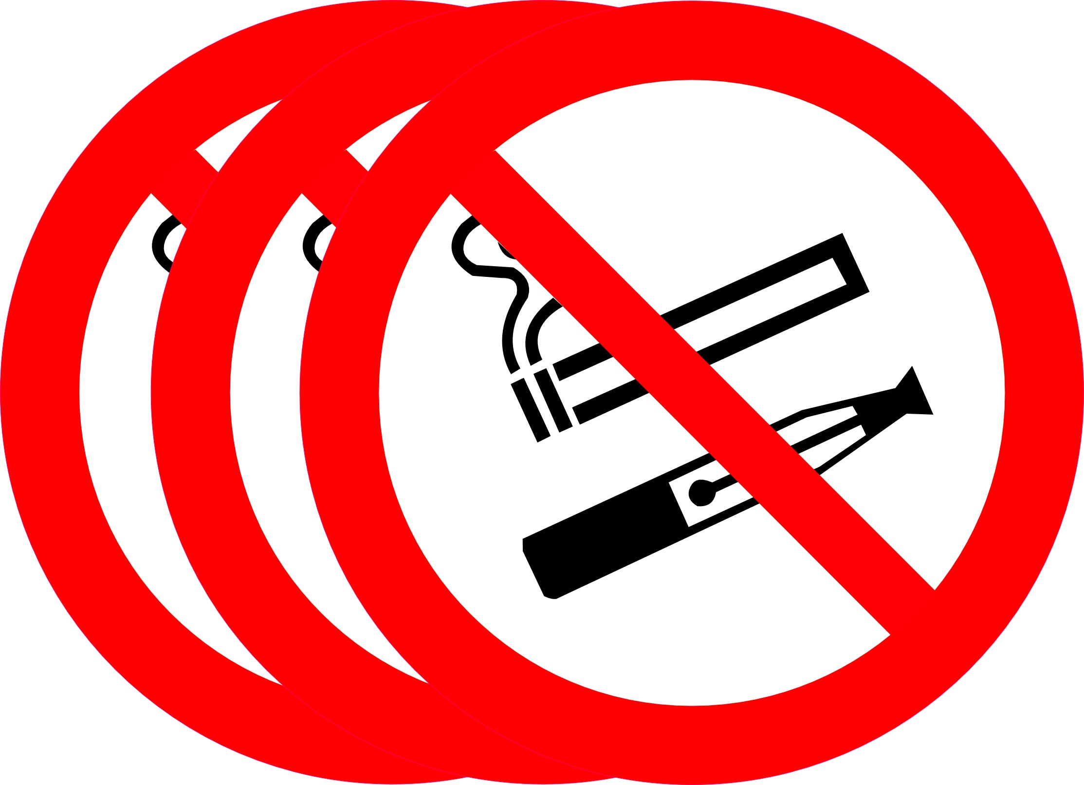 Sticker Interdit de fumer et vapoter. Pictogramme officiel, tailles 10, 15 ou 20 cm. Lots de 1, 3, 5 ou 10. Idéal entreprises, commerces et lieux publics.