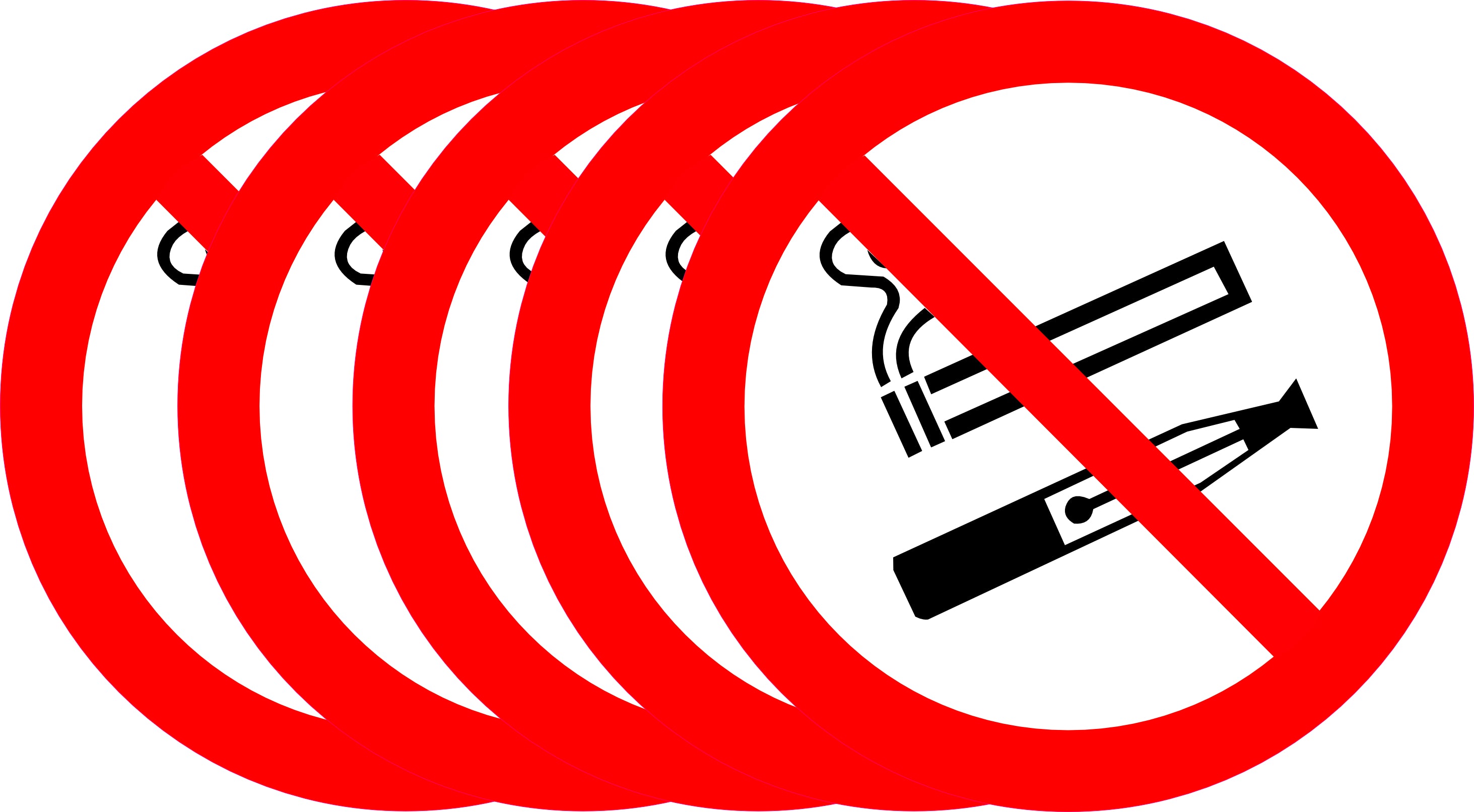 Sticker Interdit de fumer et vapoter. Pictogramme officiel, tailles 10, 15 ou 20 cm. Lots de 1, 3, 5 ou 10. Idéal entreprises, commerces et lieux publics.-3