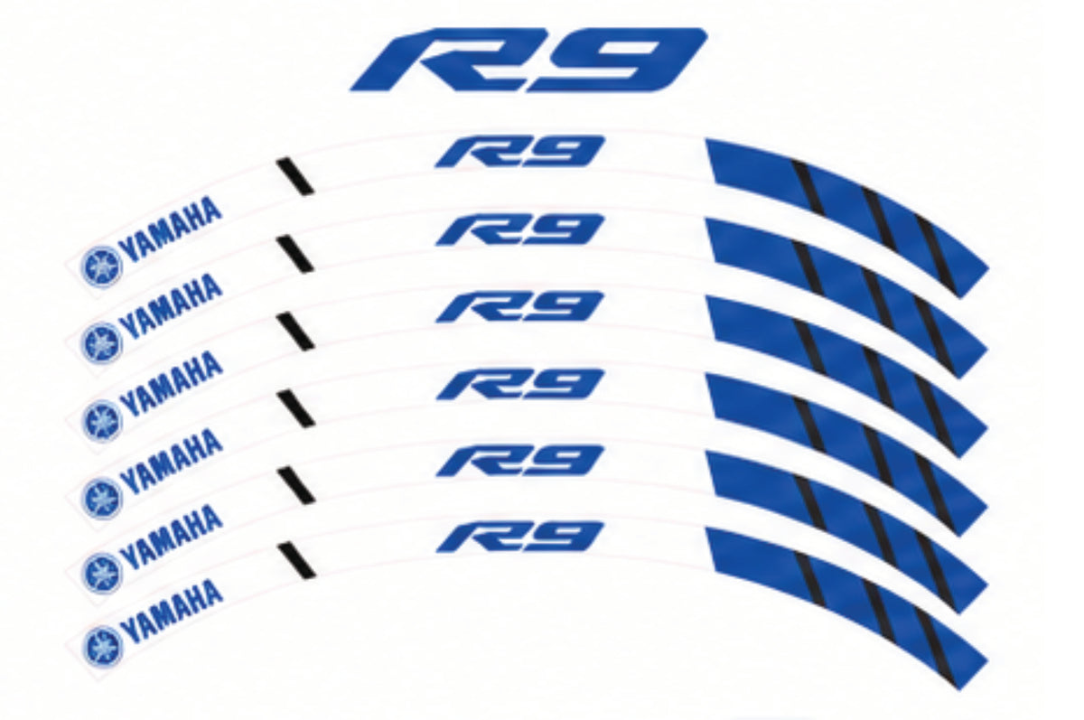 Kit déco jantes Yamaha – Design R9