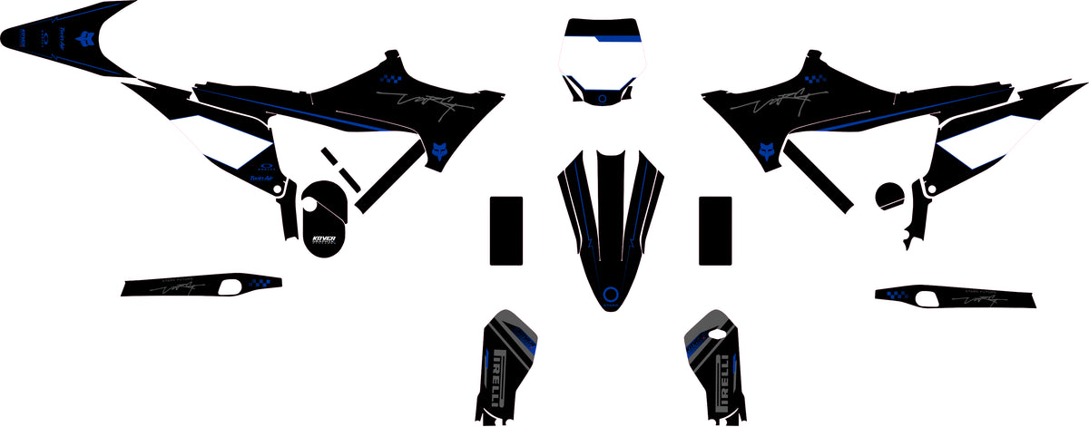 Kit Déco Stark Varg – Black Line-5