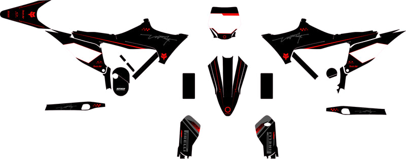 Kit Déco Stark Varg – Black Line-6