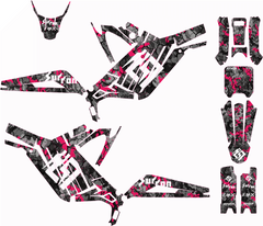 Kit déco Sur-Ron Light Bee – Camo pink-1