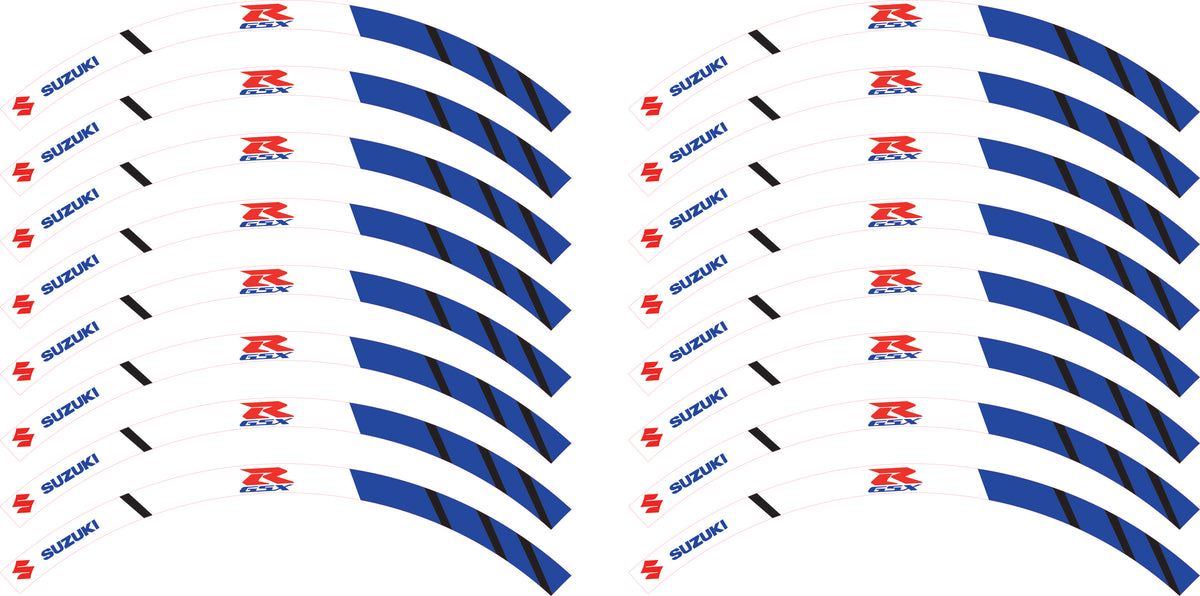 Kit déco jantes Suzuki – Design GSX-R