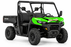Kit déco capot Can-Am Traxter vert – Design sport personnalisé-1