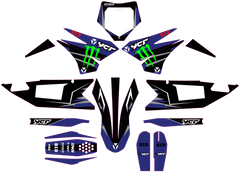 Kit Déco YCF Bigy 150 / 190 (2022+) Bleu – Style Factory-1