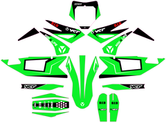 Kit Déco YCF Bigy 150 / 190 (2022+) Vert – Style Off-Road-1
