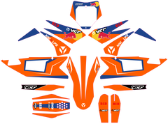 Kit Déco YCF Bigy 150 / 190 (2022+) Orange – Style Racing-1