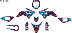 Kit Déco YCF 50 (2012–2022) Multicouleur Quarta – Design Graphique-2