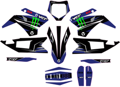Kit Déco YCF Bigy 150 / 190 (2017–2021) Bleu – Style Factory-1