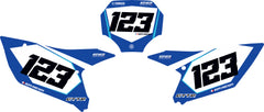 Fond de plaque Yamaha YZF 250 / YZF 450 2026 personnalisé-3