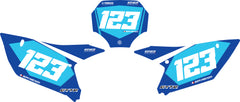 Fond de plaque Yamaha YZF 250 / YZF 450 2026 personnalisé-2