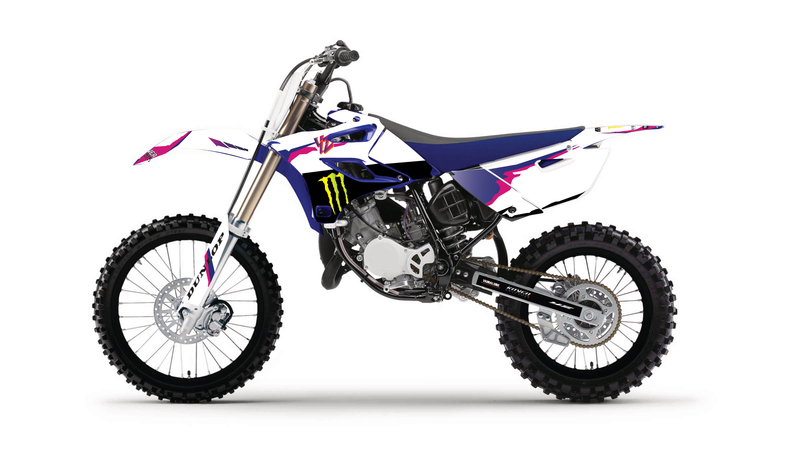 Kit gráfico para Yamaha YZ 125/250 2015-2020 – Design Factory Blue | Kover Graphik-1