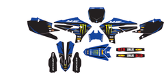 MOTORRAD-GRAFIKKIT, kompatibel mit Dirtbikes YCF Start 88/125 und 125SM, Yamaha-Rennstil-1