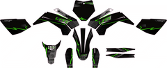 MOTORRAD-GRAFIKKIT, kompatibel mit Dirtbikes YCF Start 88/125 und 125SM, Yamaha-Rennstil-1